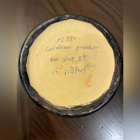 Vintage Museum Copy Ceramic Greek Vase - Picture 6 of 8